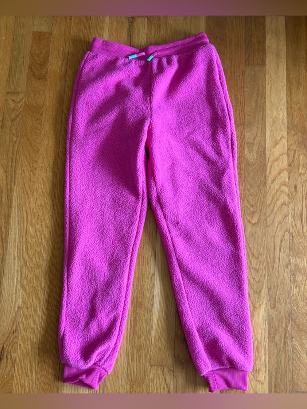 Tek Gear Pink Fleece Joggers - Kids Size XL 14/16 NWT